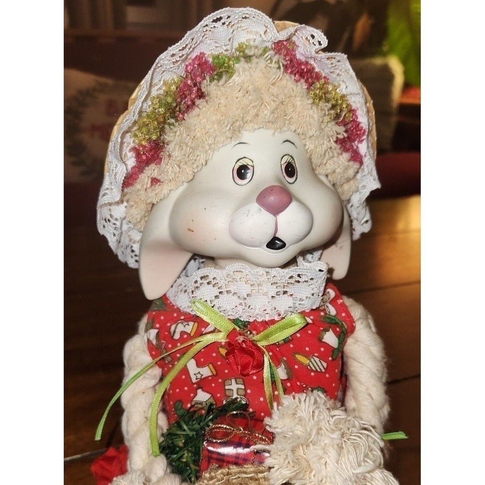 Vintage porcelain christmas decor